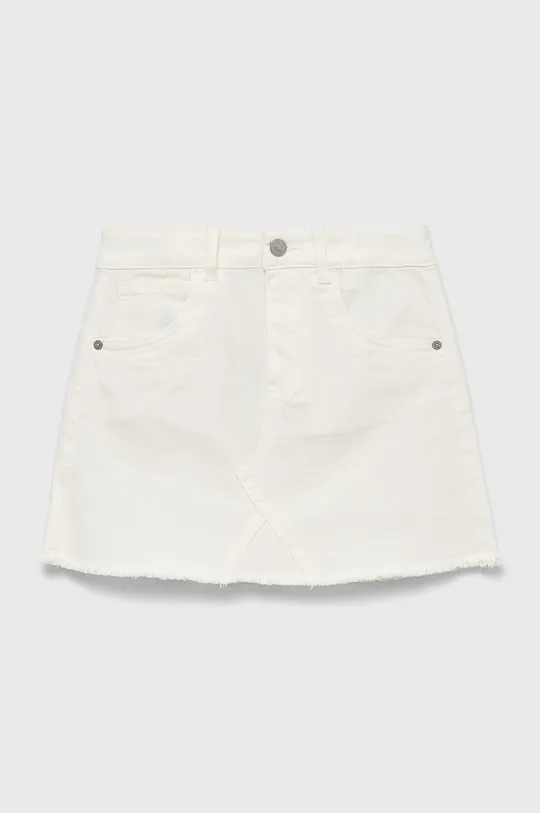 biały Tom Tailor spódnica jeansowa dziecięca Dziewczęcy