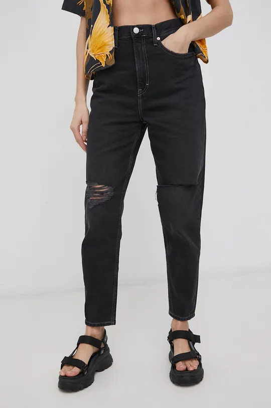 μαύρο Τζιν παντελόνι Tommy Jeans CE771 Γυναικεία