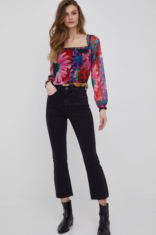 Desigual jeansy czarny