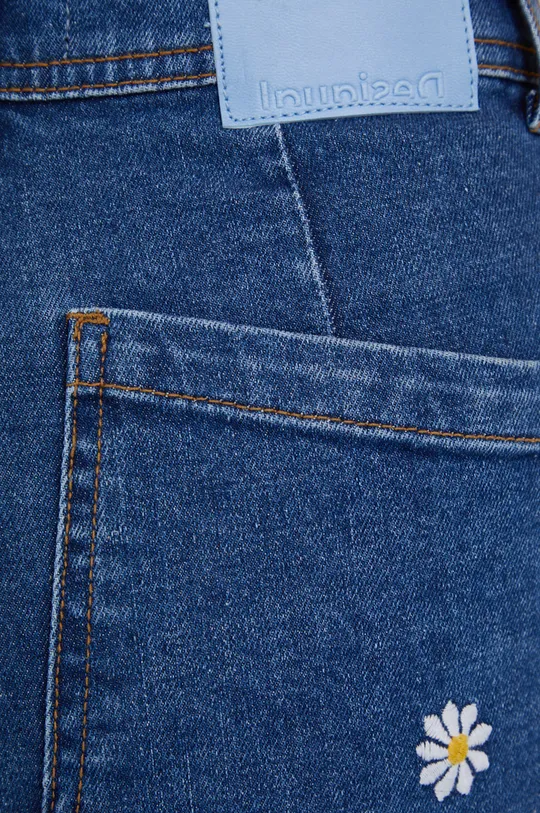 niebieski Desigual jeansy 22SWDD22
