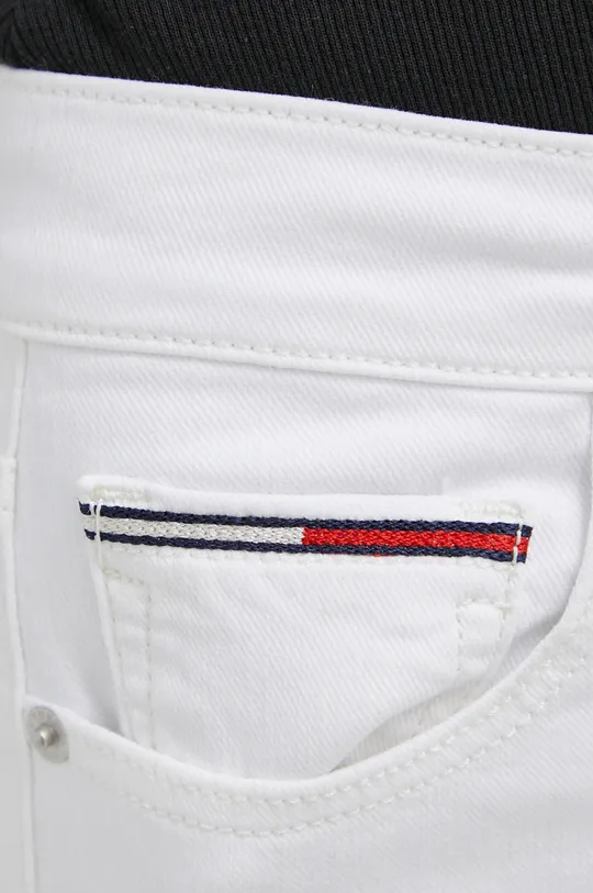 biały Tommy Jeans jeansy SYLVIA BF1291 DW0DW12374.PPYY