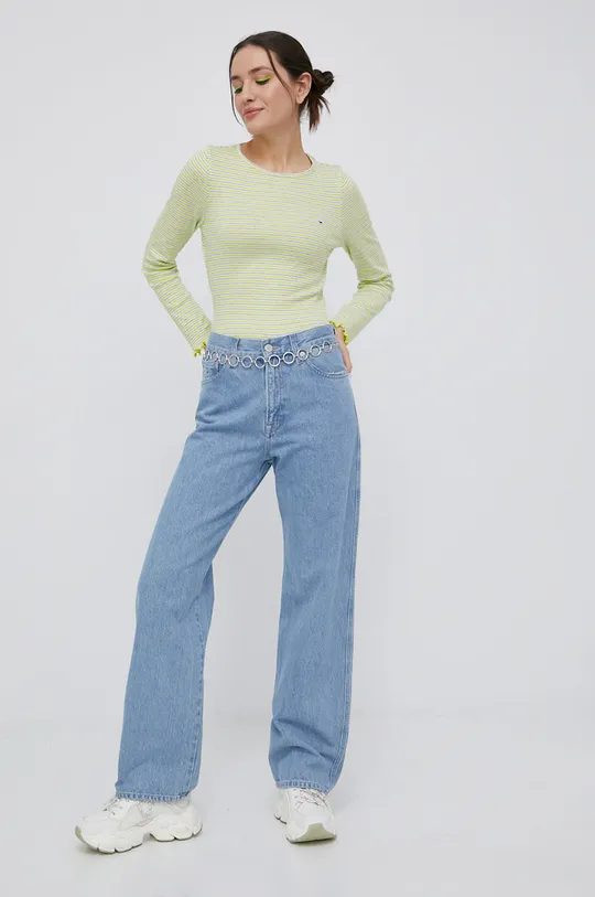 niebieski Tommy Jeans jeansy BETSY BF8013 DW0DW12358.PPYY Damski