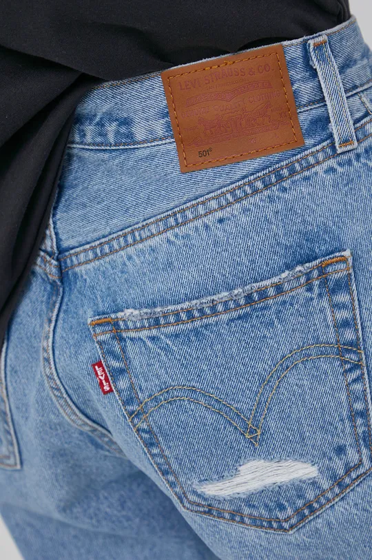 niebieski Levi's jeansy 90s 501