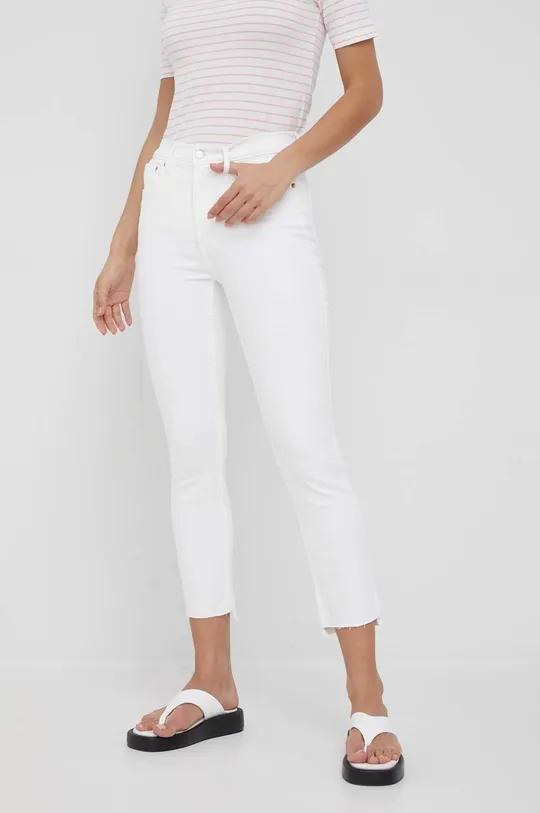 biały GAP jeansy Damski