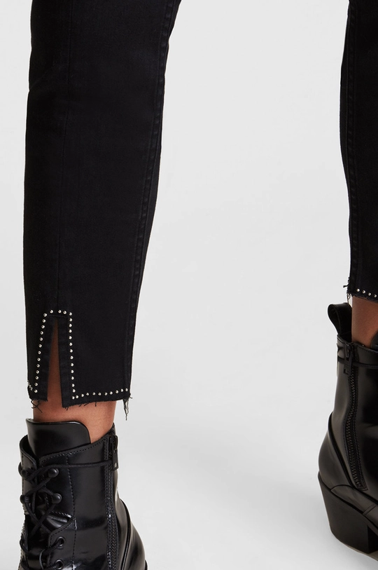 czarny AllSaints Jeansy MILLER SIZEME STUD J