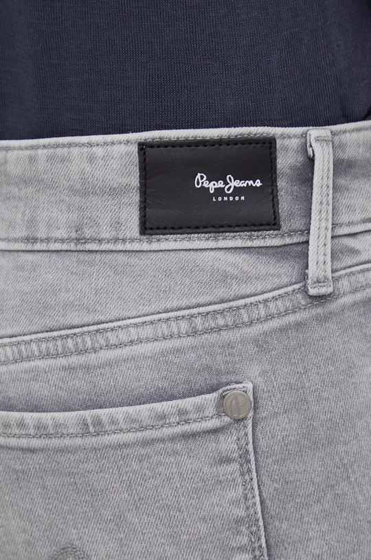 szary Pepe Jeans jeansy Soho