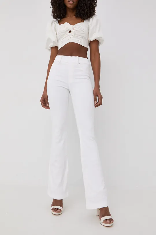 λευκό Τζιν παντελόνι Spanx Γυναικεία
