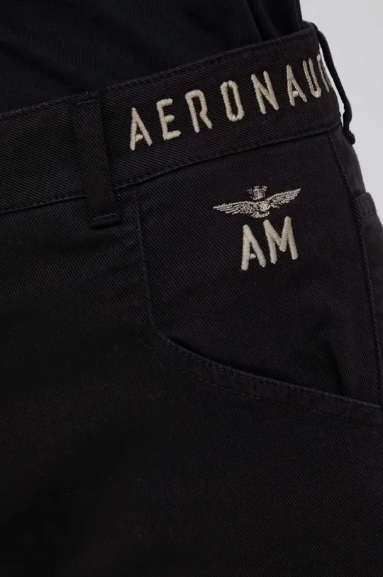 μαύρο Τζιν παντελόνι Aeronautica Militare