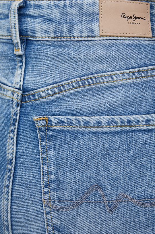 niebieski Pepe Jeans jeansy LEXA SKY HIGH