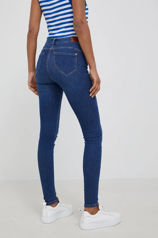 Pepe Jeans - τζιν παντελόνι Zoe  Κύριο υλικό: 89% Βαμβάκι, 5% Σπαντέξ, 6% Πολυεστέρας Προσθήκη: 35% Βαμβάκι, 65% Πολυεστέρας