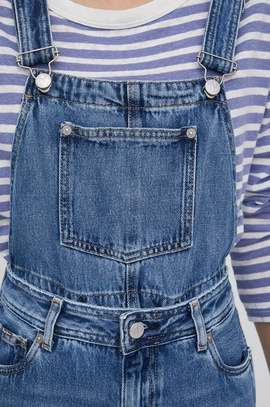 Pepe Jeans ogrodniczki jeansowe SHAY ADAPT Damski
