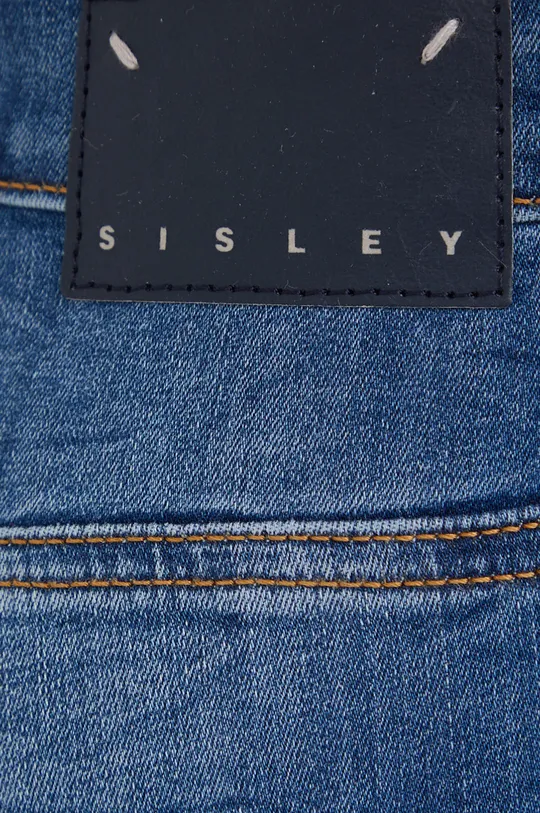 niebieski Sisley jeansy Papeete