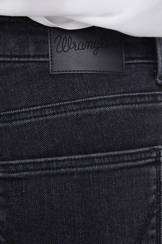 czarny Wrangler jeansy SLIM SOFT ECLIPSE