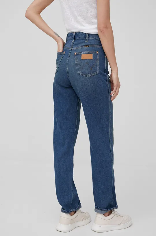 Wrangler jeansy MOM STRAIGHT SUMMERTIME 80 % Bawełna, 20 % Konopie