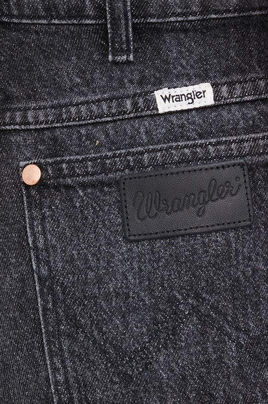 czarny Wrangler jeansy WILD WEST GRANITE