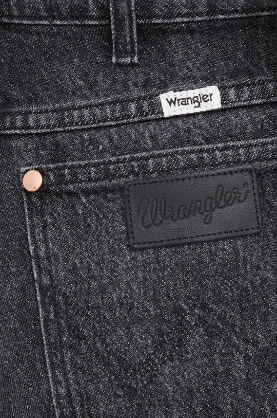 μαύρο Τζιν παντελόνι Wrangler Wild West Granite