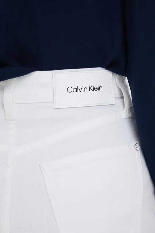 λευκό Τζιν παντελόνι Calvin Klein