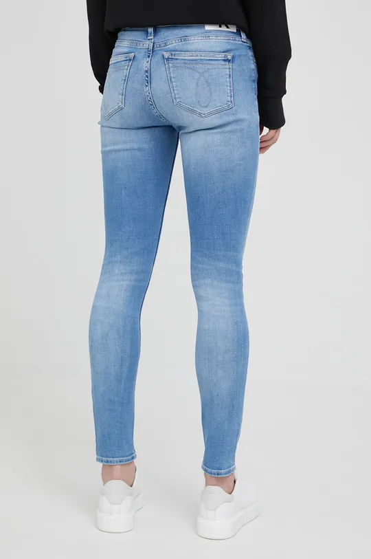 niebieski Calvin Klein Jeans jeansy J20J218619.PPYY