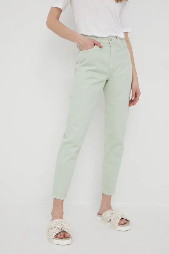 zielony Calvin Klein Jeans jeansy J20J218513.PPYY Damski