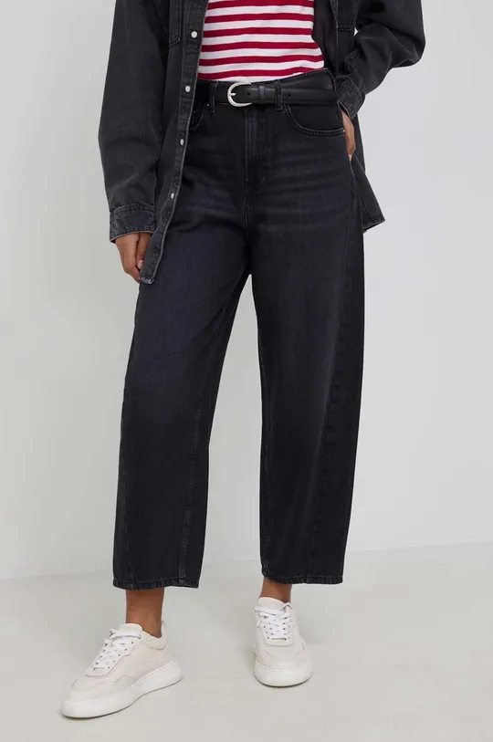 czarny Pepe Jeans jeansy Addison Comfy Damski