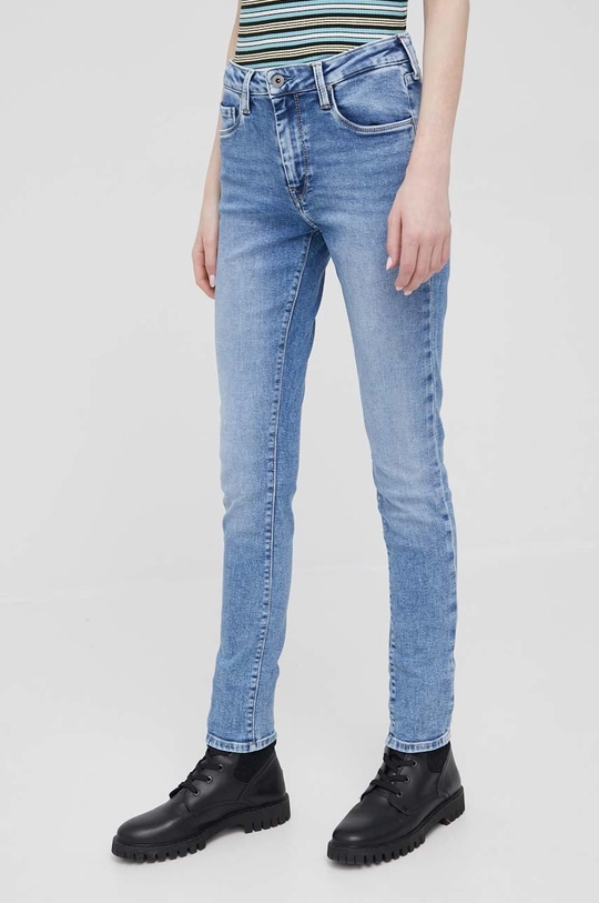 niebieski Pepe Jeans jeansy Regent Damski