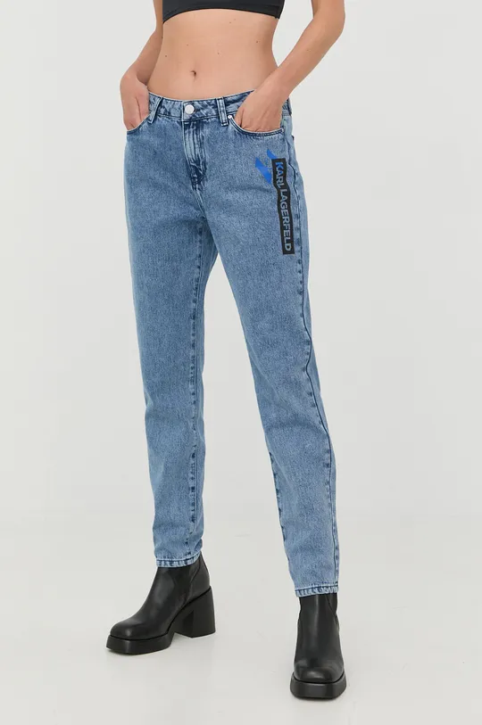 Karl Lagerfeld jeansy 221W1181 niebieski