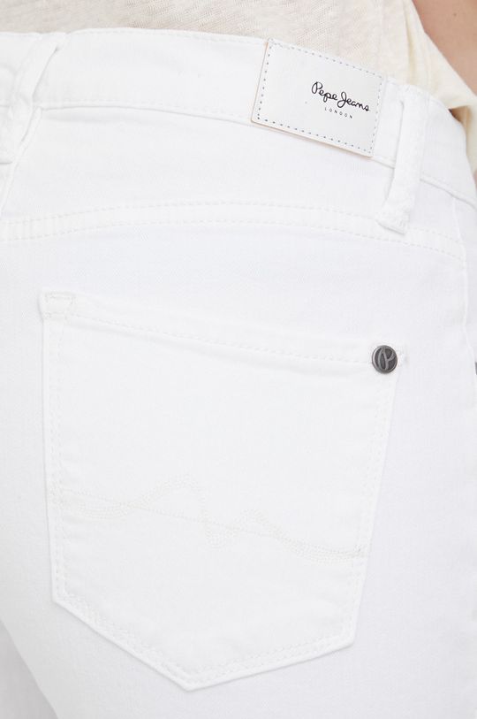 biały Pepe Jeans jeansy