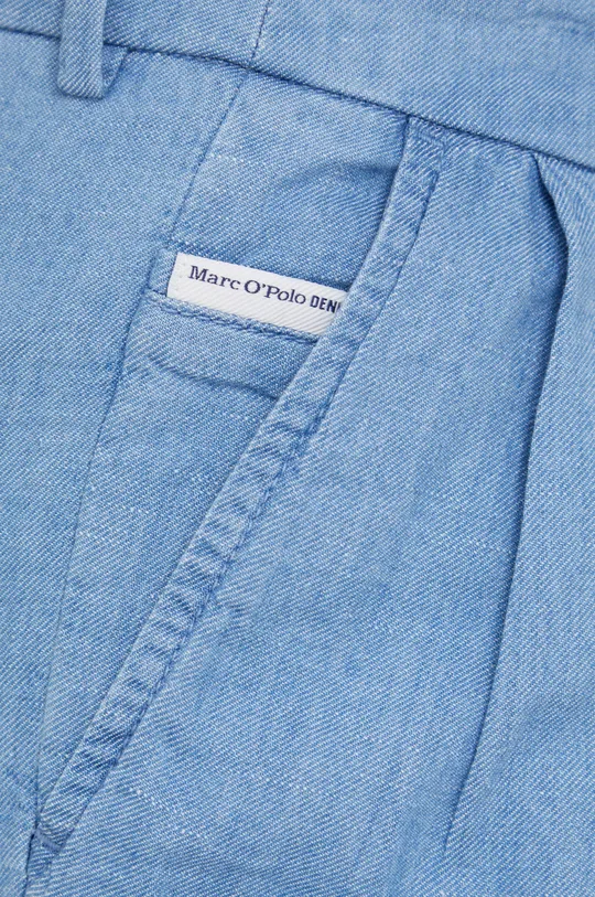 kék Marc O'Polo nadrág vászonkeverékből Denim
