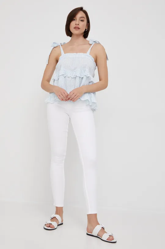 Calvin Klein Jeans jeansy J20J218607.PPYY biały