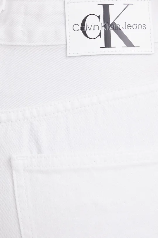 λευκό Τζιν παντελόνι Calvin Klein Jeans