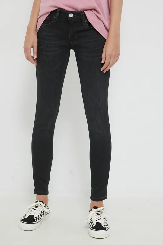μαύρο Τζιν παντελόνι Tommy Jeans Γυναικεία