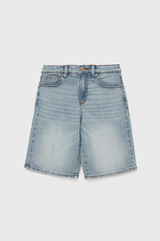 svetlo modra Guess otroške jeans kratke hlače Dekliški
