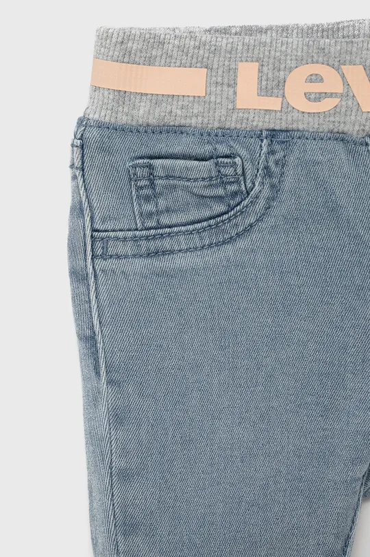 Dječje traperice Levi's  61% Pamuk, 38% Viskoza, 1% Elastan