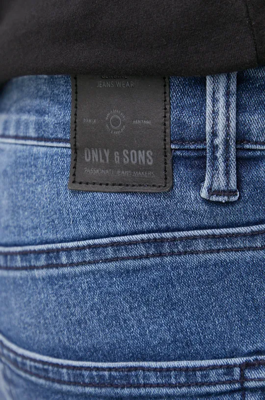 niebieski Only & Sons jeansy Loom