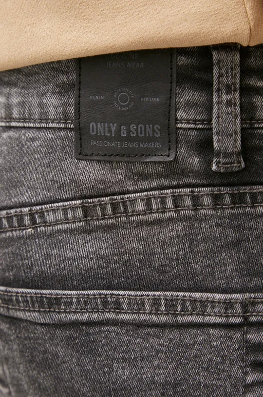 γκρί Only & Sons - τζιν παντελόνι Loom