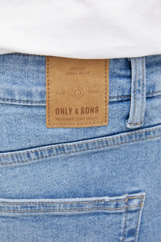 niebieski Only & Sons jeansy Weft