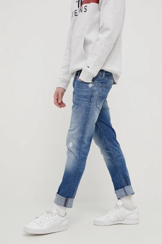μπλε Τζιν παντελόνι Tommy Jeans SCANTON CE331 Ανδρικά
