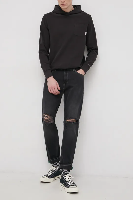 μαύρο Τζιν παντελόνι Tommy Jeans CE771 Ανδρικά