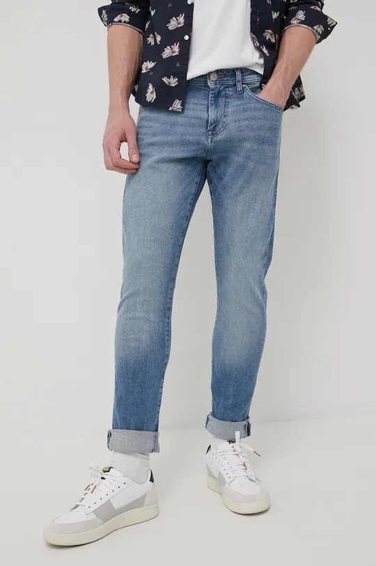 niebieski Tom Tailor jeansy Męski