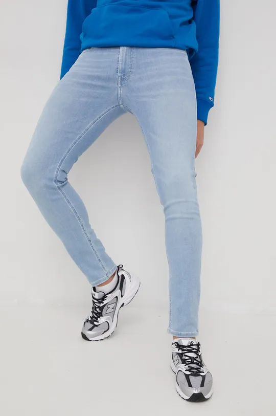 niebieski Tommy Jeans jeansy SIMON BF1214 DM0DM13201.PPYY Męski