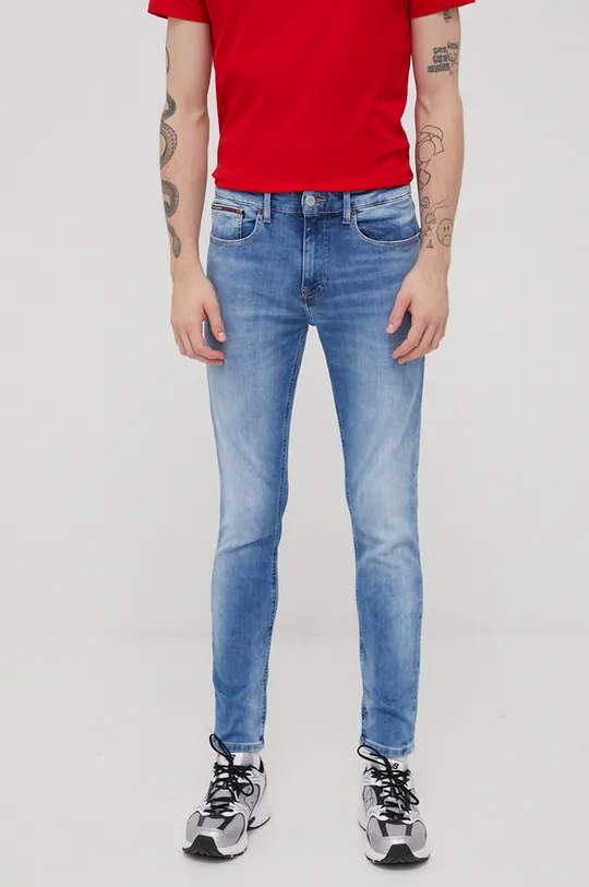 niebieski Tommy Jeans jeansy AUSTIN BF1231 DM0DM13206.PPYY Męski