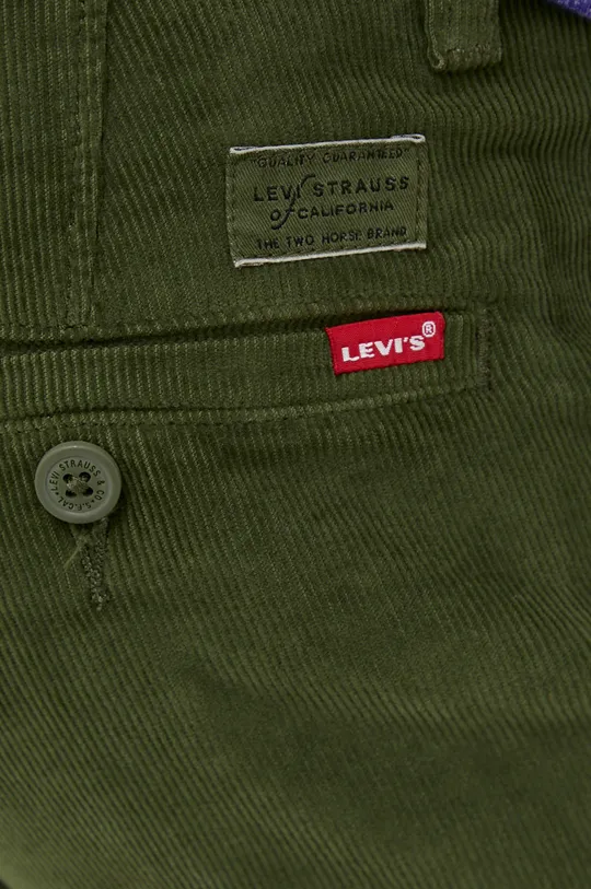 zielony Levi's Spodnie sztruksowe