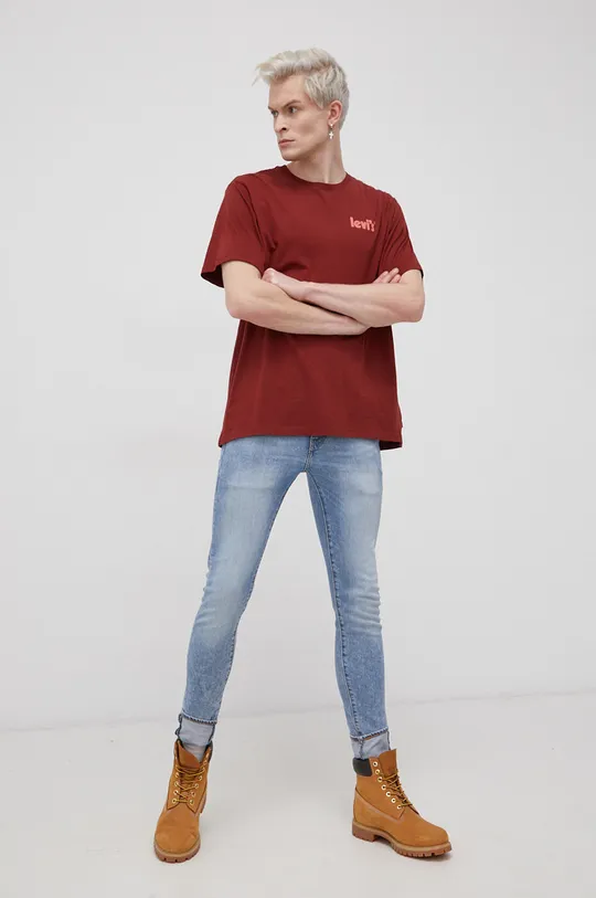 Τζιν παντελόνι Levi's SKINNY TAPER μπλε