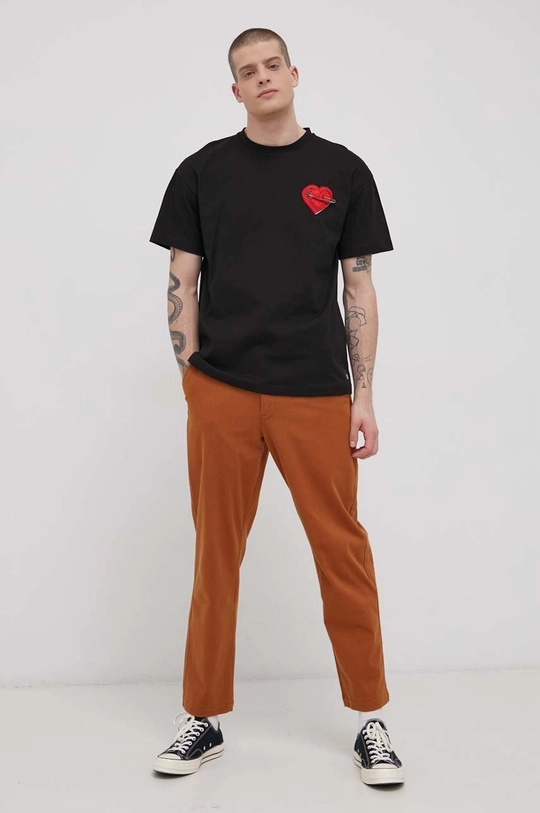 Παντελόνι Levi's CHINO EZ TAPER καφέ