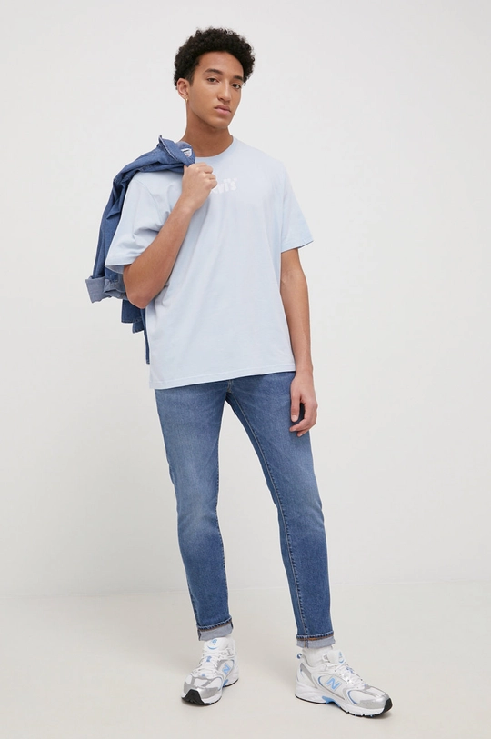 Levi's jeansy 512 niebieski