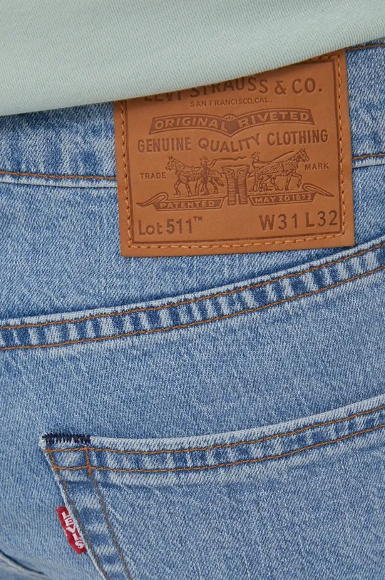 niebieski Levi's jeansy 511