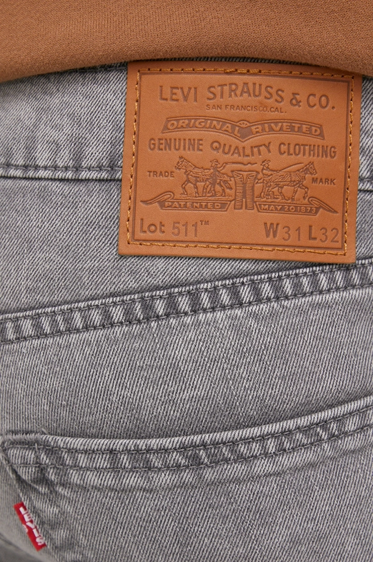 szary Levi's jeansy 511