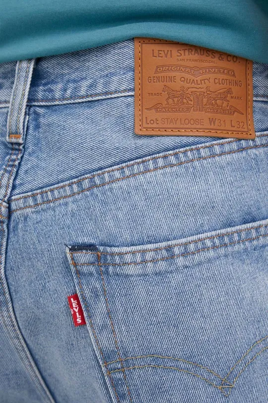 niebieski Levi's jeansy STAY LOOSE