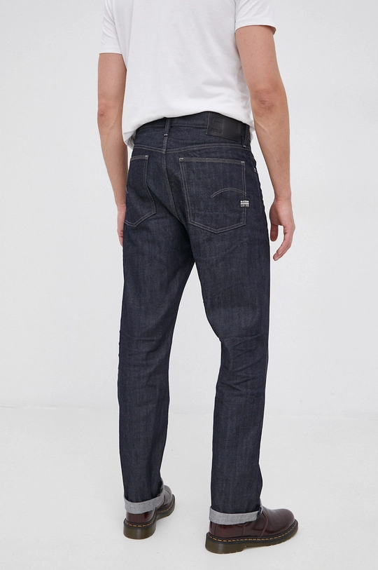 G-Star Raw Jeansy 49 Type D20506.B988 Materiał zasadniczy: 100 % Bawełna organiczna, Wstawki: 100 % Skóra bydlęca, Podszewka kieszeni: 35 % Bawełna organiczna, 65 % Poliester z recyklingu