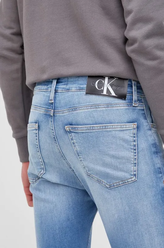 niebieski Calvin Klein Jeans jeansy J30J319851.PPYY
